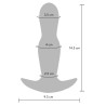 Buttocks TOYJOY Plug vibrant gonflable The Stout 12.5 x 3.6cm